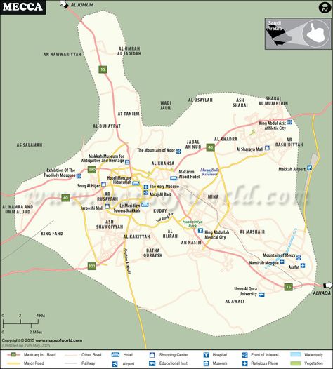 Makkah Map Mecca Map, Mecca City, Mecca Hotel, King Abdulaziz International Airport, Riyadh City, King Abdul Aziz, America City, Canada Map, Maps For Kids