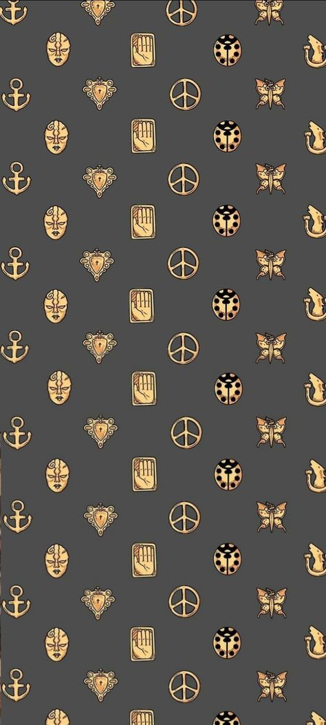 Jojo Pattern Wallpaper, Jjba Aesthetic Wallpaper, Subtle Jojo Wallpaper, Jjba Phone Wallpaper, Jojo Phone Wallpaper, Wonder Of U Jojo Wallpaper, Gold Experience Jojo, Jojo Iphone Wallpaper, Jojo's Bizarre Adventure Wallpaper Iphone