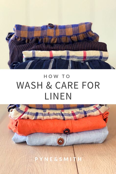 Tips on how to properly wash and care for your linen clothes in order to ensure that they last!