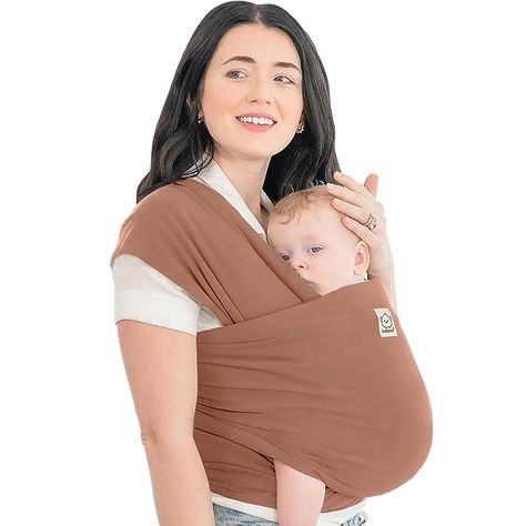 All in 1 Original Breathable Baby Sling, Lightweight,Hands Free Baby Carrier Sling, Baby Carrier Wrap, Baby Carriers for Newborn, Infant,Baby Wraps Carrier (Terracotta) Baby Wearing Wrap, Baby Carrier Wrap, Infant Carrier, Baby Essentials Newborn, Toddler Pillowcase, Sling Carrier, Baby Sling, Wrap Carrier, Baby Sling Carrier