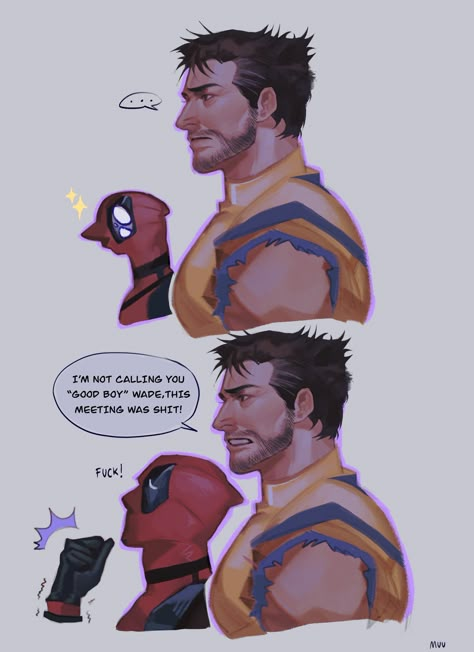 #deadpool #wolverine #poolverine ! by muuchanAM on twitter Deadpool Oc Art, Wolverine X Deadpool Fanart, Deadpool Oc, Deadpool X Wolverine Fanart, Poolverine Fan Art, Me And Who Pictures, Poolverine Art, Deadpool X Wolverine Fanart Kiss, Wolverine And Deadpool Comic