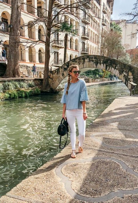 San Antonio Outfits Fall, Bachelorette San Antonio, San Antonio Instagram Spots, Riverwalk San Antonio Outfit, San Antonio Style Outfits, San Antonio Texas Outfits Summer, San Antonio Texas Outfits Fall, San Antonio Riverwalk Outfits, San Antonio Outfit Spring