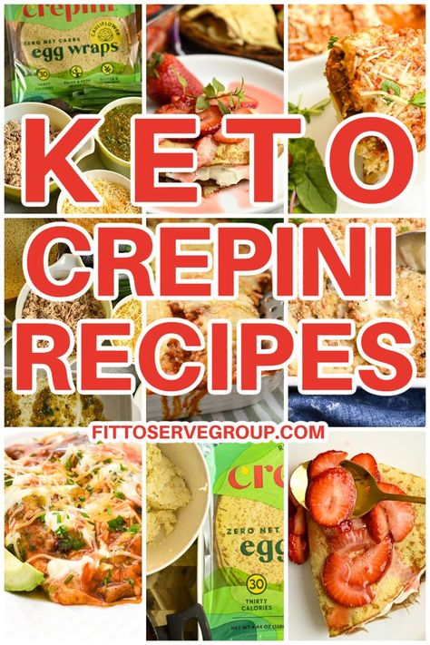 Collage of keto crepini wrap recipes Cauliflower Egg Wrap Recipes, Recipes Using Egg White Wraps, Copycat Egglife Wraps, Trader Joes Egg Wrap Recipes, How To Use Egg Wraps, Recipes Using Egg Wraps, Egg Wraps As Noodles, Egg Wraps Recipes, Crepini Egg Wrap Recipes