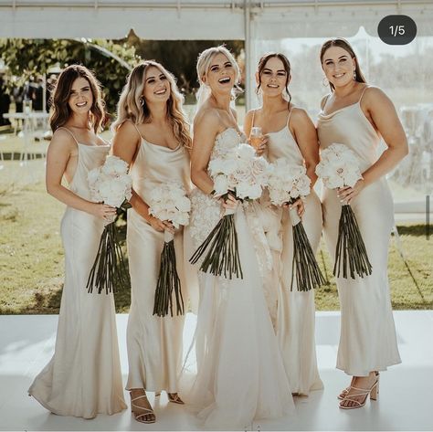 Champagne Bridesmaid Dresses White Flowers, Cream White Bridesmaid Dresses, Off White Bridesmaid Dresses, Cream Bridesmaid Dresses, Beach Wedding Bridesmaid Dresses, Dec 1st, Ivory Bridesmaid Dresses, Neutral Bridesmaid Dresses, Dream Wedding Reception