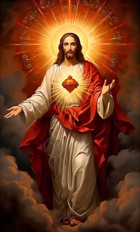 Real Image Of Jesus, Roman Catholic Art, Mother Mary Images, Catholic Pictures, Jesus Christ Painting, Jesus Artwork, Jesus Christ Artwork, Jesus And Mary Pictures, Jesus Christ Art