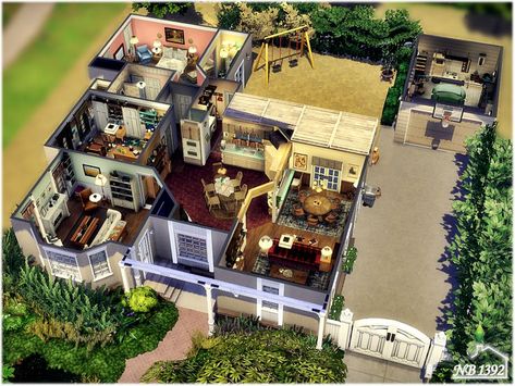 Sims 4 90s House, Full House Show, Moomin House, Life Is Unfair, 90s House, Malcolm In The Middle, Paradise Falls, Build Inspiration, Eco Lifestyle