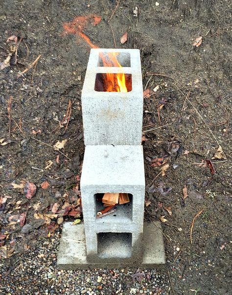 How to Build a Rocket Stove Rocket Oven Diy, Cinder Block Rocket Stove, Rocket Stove Heater, Rocket Stove Plans, Attainable Sustainable, Build A Rocket, Diy Rocket Stove, Rocket Stove Design, Diy Rocket