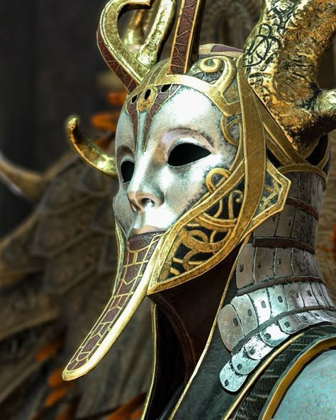 God of War valkyrie Gow Valkyries, Fantasy Mask Design, Fantasy Masks, Fantasy Mask, Guerriero Samurai, Warrior Mask, 다크 판타지, Cool Masks, Masks Art