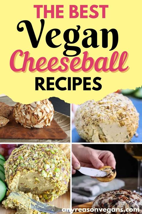 Vegan cheeseballs are the perfect vegan appetizer for a crowd. Whether you're planning a BBQ or a holiday gathering, you can't go wrong with these cheesy balls of goodness. They're all vegan and dairy-free, so they're the perfect appetizer for vegans or those who are sensitive to dairy. And, they all taste so good! Vegan Cheeseball, Cheeseball Recipes, Appetizer For A Crowd, Vegan Appetizer, Appetizers For A Crowd, Charcuterie Inspiration, Tea Party Food, Dairy Free Cheese, Cheese Ball Recipes