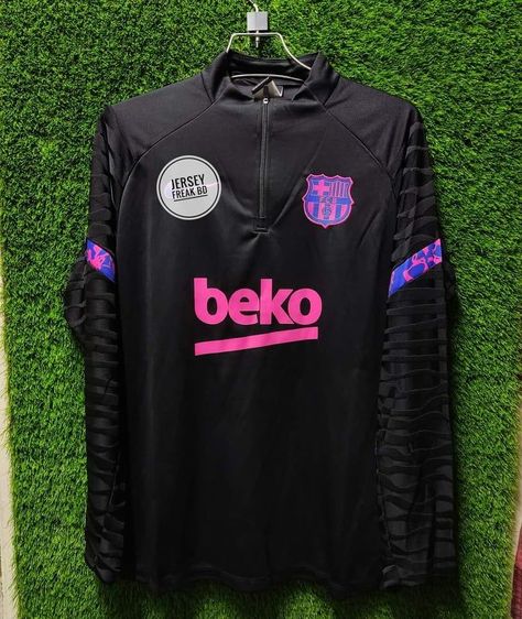 Barcelona Training Kit, Barcelona Training, Training Kit, Fc Barcelona, Soccer Jersey, Quarter Zip, Barcelona, Soccer, Athletic Jacket