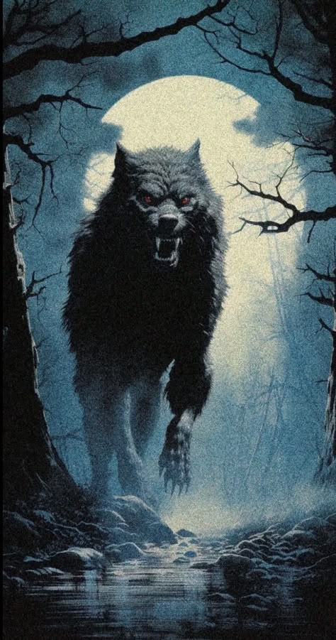 Dark Fantasy Artwork, Fantasy Wolf, Animal Illustration Art, Horror Artwork, Gothic Fantasy Art, Fantasy Aesthetic, Dark Photography, Dark Ages, Medieval Fantasy