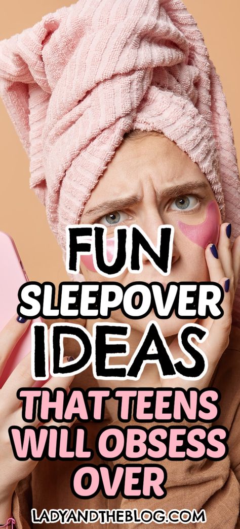 These sleepover ideas for teens are the perfect way to keep the party going without spending too much money or overwhelming the host. While sleepovers allow best friends to strengthen their bonds, they can be stressful events to organize. Teenage Sleepover Activities, Things To Do At A Sleepover 11-12, 14th Birthday Sleepover Ideas, What To Do At A Sleepover For Teens, Teen Birthday Sleepover Ideas, Birthday Ideas For Teenage Girl, Teenage Sleepover Ideas, Teen Sleepover Party Ideas, Teen Girl Sleepover Ideas