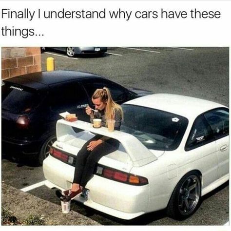 Finally I understand why cars have these things... – popular memes on the site ifunny.co Haidar Ali, Funny Food Memes, Funny Car Memes, Bad Drivers, Food Memes, Car Memes, Memes Of The Day, Fresh Memes, Morning Humor