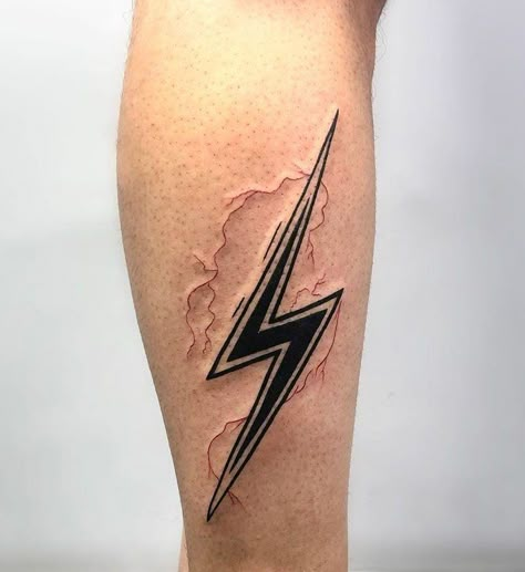 Lightning Tattoos, Skellington Tattoo, Arm Wrap Tattoo, Jack Skellington Tattoo, Lightning Bolt Tattoo, Lightning Tattoo, Best Tattoo Ideas For Men, Bolt Tattoo, Tattoo Ideas Back