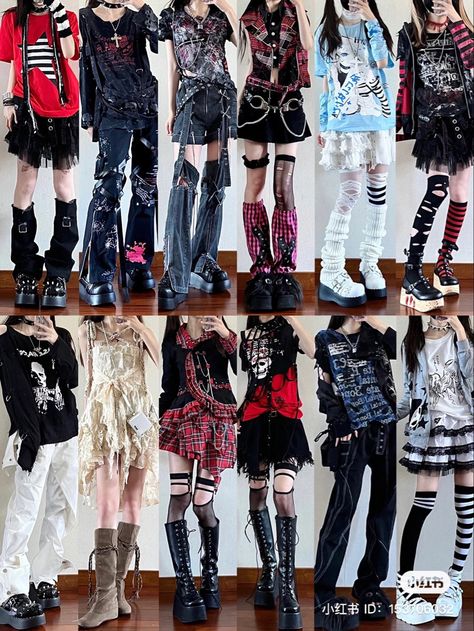 Vkei Aesthetic, Visual Kei Outfits, Visual Kei Fashion, Kei Visual, Barbie Wardrobe, Kei Fashion, Black Jeans Outfit, Other Outfits, J Fashion