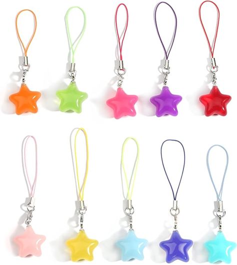 LIRUNQIN Phone Charm Cute Phone Charm for Cell Phone Keychain and Phone Case Accessories Y2k Charms, Phone Charms Aesthetic, Charms Aesthetic, Kawaii Phone Charm, Phone Keychain, Keychain Phone, Kawaii Phone, Master List, Cell Phone Charms