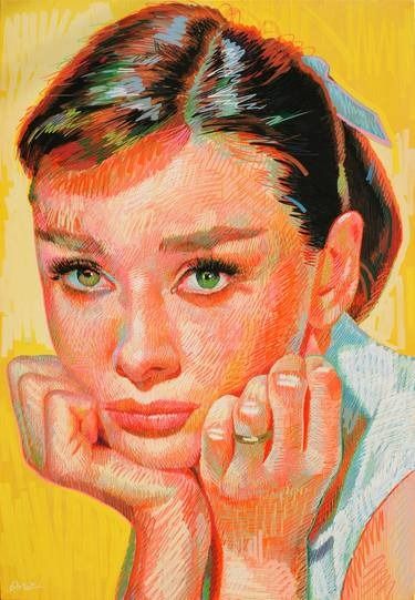 Seunghwan Kim | Saatchi Art Seung Hwan, Portraiture Art, Retro Artwork, Portrait Series, Comic Layout, Lovely Eyes, Art Painting Gallery, Ap Art, Personal Project