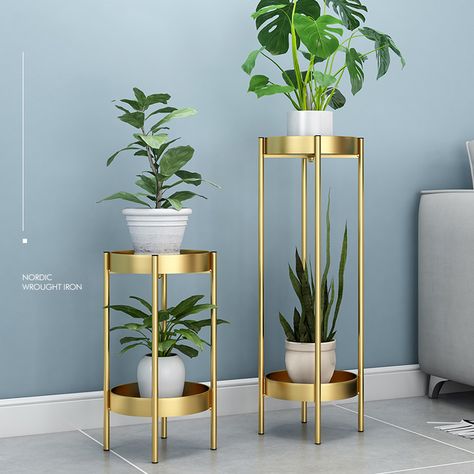 Source Flower Stand Ladder 2 3 Tier Wedding Indoor Iron Shelf Holder Metal Tall Gold Display Designs Planter Pot Plant Flower Stand on m.alibaba.com Tiered Plant Stand Indoor, Tall Plant Stand Indoor, Iron Plant Stand, Tall Plant Stands, Support Pour Plante, Pot Storage, Display Family Photos, Plant Stands Outdoor, Indoor Flower Pots