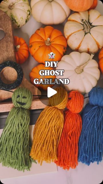 Mama Now What on Instagram: "Get your twine and let’s get crafty! 🎃👻 

It’s time to make the cutest ghost garland to add to your Halloween decorations! 

This easy DIY project is perfect for a family craft night or even a solo project when you’re feeling festive! 

All you need is some twine, a book, and a little time! 

Follow along for step-by-step instructions and get ready to deck your home with spooky fun! 

#diyhalloween #ghostgarland #halloweendecor #familycrafts #spookyseason #ghostgarlands" Family Craft Night, Ghost Garland, Ghost Diy, Family Crafts, Craft Night, Now What, Cute Ghost, Easy Diy Projects, Halloween Diy