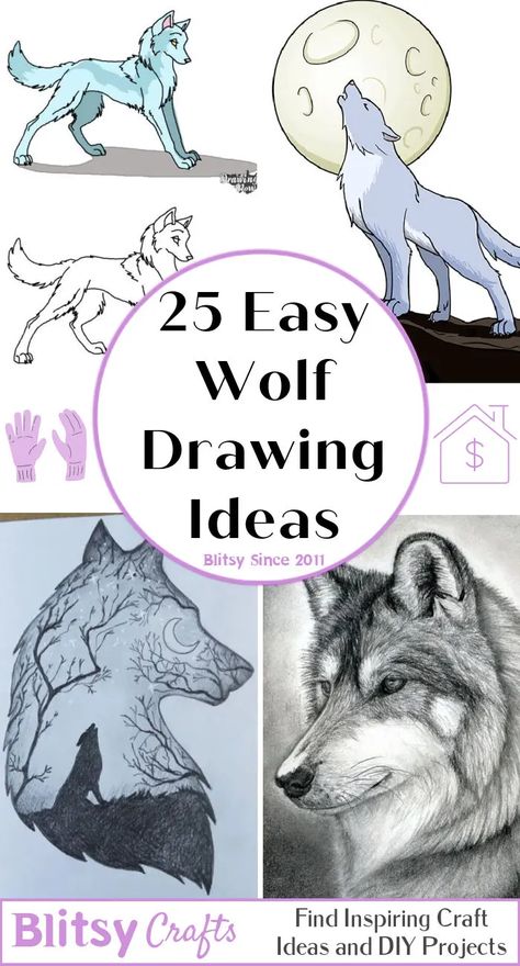 Wolf Images Art, Wolf Sketch Easy Step By Step, Drawing A Wolf Step By Step, Wolf Painting Acrylic Easy Step By Step, Wolf Drawings Pencil, Draw Wolf Easy, Wolf Drawing Easy Step By Step, How To Paint A Wolf, How To Draw A Wolf Easy