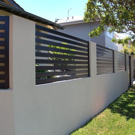 Boundary Wall Designs, Front Fences, Boundary Wall Design, Fence Wall Design, Compound Wall Design, Gate Wall Design, Fence Gate Design, Boundary Wall, Modern Fence Design