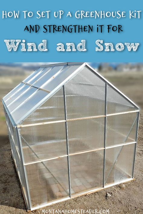 How To Anchor A Greenhouse, Greenhouse Hacks Ideas, Diy Greenhouse Cheap Easy For Winter, How To Set Up A Greenhouse, Greenhouse Hacks, Diy Small Greenhouse, Harbor Freight Greenhouse, Greenhouse Tips, Greenhouse Build