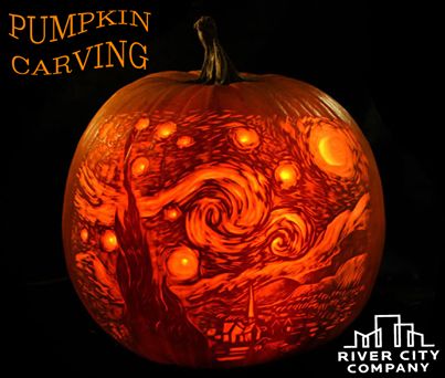 starry starry night jack o lantern... wow, talk about patience... Pumpkin Carving Tips, Contest Ideas, Pumpkin Carver, Creative Pumpkin Carving, Amazing Pumpkin Carving, Hallowen Ideas, Pumpkin Contest, Pumpkin Carving Designs, Starry Night Painting