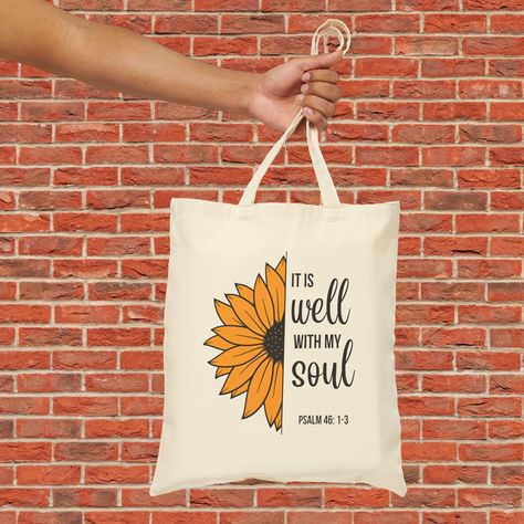 Artsy Hand Painted Canvas Bag For Daily Use, Tote Bag Painting Ideas Aesthetic, Artsy Hand Painted Canvas Tote Bag, Christian Aesthetics, Eco-friendly Hand Painted Canvas Bag, Bible Verse Tote Bag Painting, Christian Tote Bags Paint, Tote Bag Painting, Creative Tote Bag