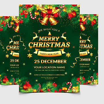 Christmas Png Images, Christmas Card Invitation, Christmas Flyer Template, Christmas Flyer, Merry Christmas Card Greetings, Merry Christmas Greetings, Event Flyer Templates, Christmas Card Template, Card Invitation