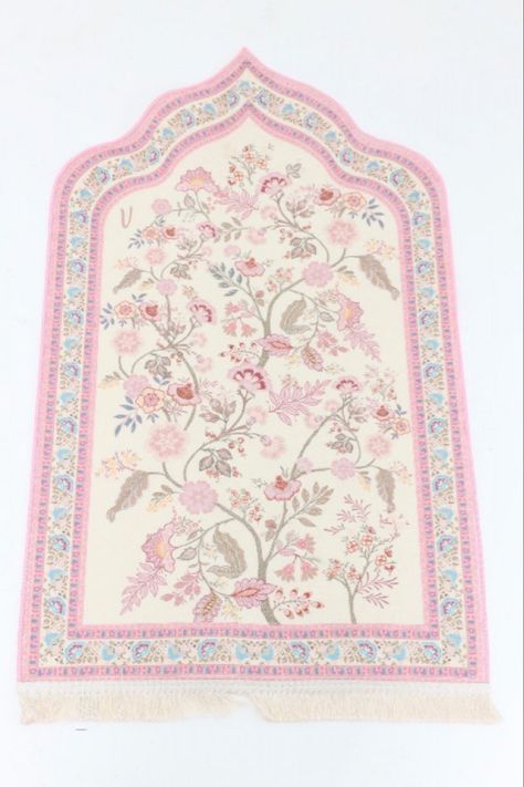 pink prayer mat Pink Prayer Mat, Pink Quran, Halal Mode, Ramadan 2025, Dorm Packing, Quran Covers, Prayer Closet, Prayer Mat, Prayer Room