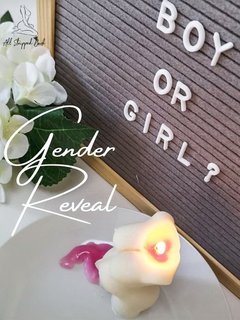 Gender Reveal Unique, Gender Announcements, Baby Gender Reveal, Baby Reveal, Baby Gender, Blue Heart, Handmade Candles, Gender Reveal, Pink Blue