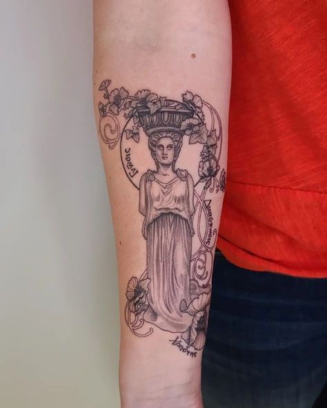 Caryatid Tattoo, Tattoo Design, I Tattoo, Skull Tattoo, Tattoo Designs, Tattoos, On Instagram, Instagram, Art