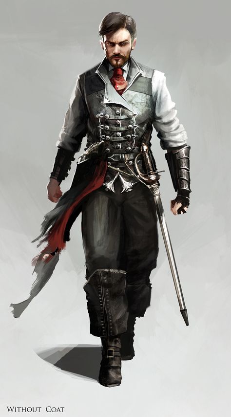 Assassins Creed Concept Art, Steampunk Character, Steampunk Characters, Roleplay Characters, Rpg Map, Human Male, Dungeons And Dragons Characters, Fantasy Male, Fantasy Rpg