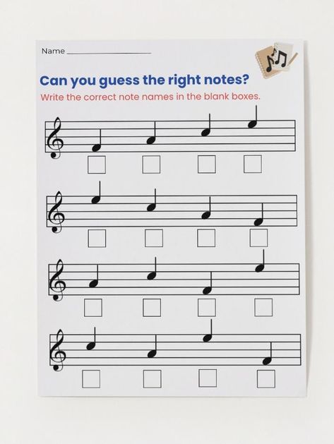 Looking for an easy and fun way to practice reading music notes? This beginner-friendly worksheet is perfect for music students, piano learners, and teachers! 📌 What's Included? ✅ Treble clef space notes (F-A-C-E) worksheet and answer key ✅ Treble clef line notes (E-G-B-D-F) worksheet and answer key ✅ Engaging activities to reinforce note recognition ✅ Printable PDF - instant download & unlimited use! 🌟 Perfect For: ✔️ Beginner piano students ✔️ Music teachers & homeschoolers ✔️ Adults learning to read music ✔️ Self-paced music practice 🎶 Boost confidence in note reading with these easy-to-use worksheets! Download now and start learning today. 💻 Instant Download: No waiting--access your files immediately after purchase! 👉 Grab your copy now and make learning music fun & stress-free! ? Reading Music Notes, Space Notes, Beginner Piano, Learning Music, Music Practice, Practice Reading, Music Student, Reading Music, Read Music