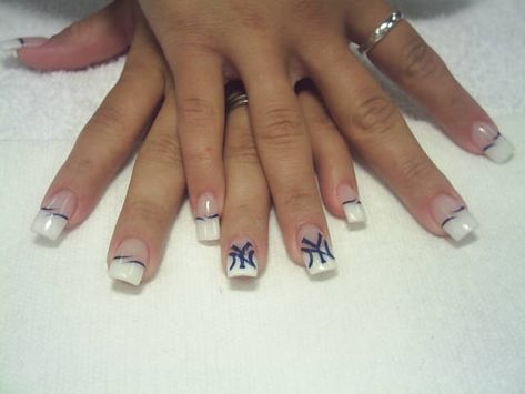 Yankees Nails, Baseball Nails, Pride Nails, Nail Looks, Taraji P Henson, Glow Nails, Bet Awards, Nail Art Wedding, Art Archive