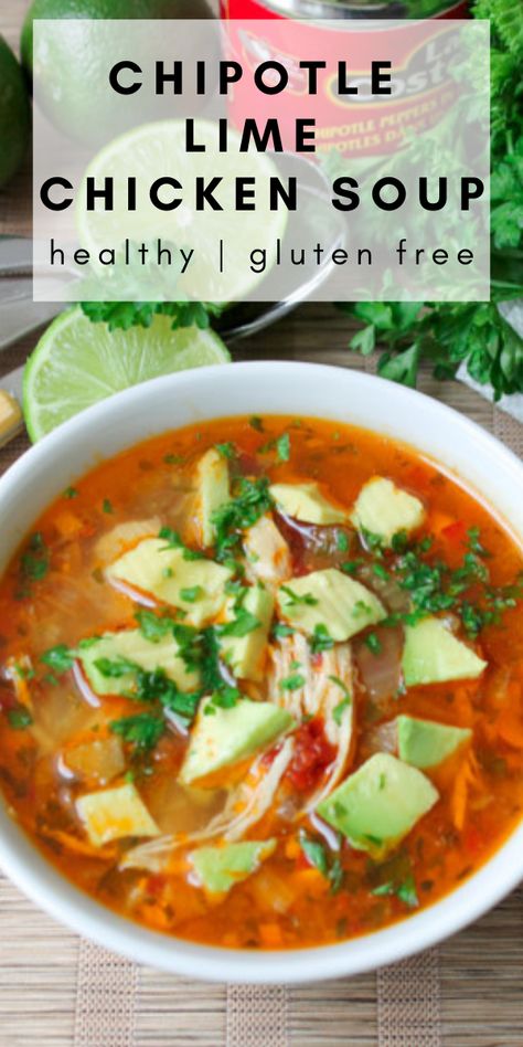 Chicken And Avocado Soup, Spicy Mexican Chicken Soup, Spicy Soup Crockpot, Chicken Soup With Cilantro, Keto Southwest Chicken Soup, Mexican Chicken Avocado Soup, Chicken Chipotle Soup, Chicken Chipotle Chowder, Cilantro Chicken Soup