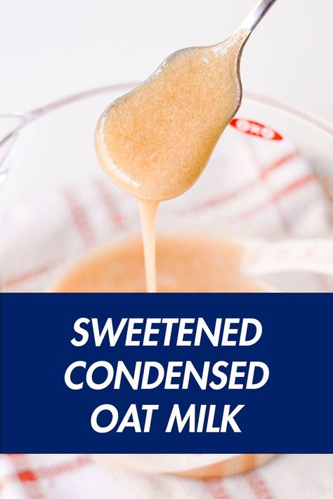 dairy free sweetened condensed oat milk nguyen coffee supply Condensed Oat Milk Recipe, Sweetened Condensed Oat Milk, Desserts Condensed Milk, Condensed Oat Milk, Redi Whip, Vegan Condensed Milk, Sweetened Condensed Milk Recipes, Oat Milk Recipe, Vietnamese Iced Coffee