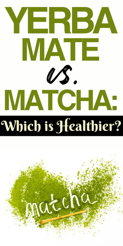 Yerba Mate vs. Matcha: Which one is healthier? This article compares these two popular superfoods, highlighting their health benefits, energy-boosting properties, and how they fit into your daily routine. Perfect for tea lovers looking to make an informed choice between these powerhouse drinks! Yerba Mate Benefits, Different Teas, Chia Seed Water, Metabolism Foods, Ketogenic Desserts, Instant Tea, Makeover Tips, Coffee Alternative, Metabolic Diet