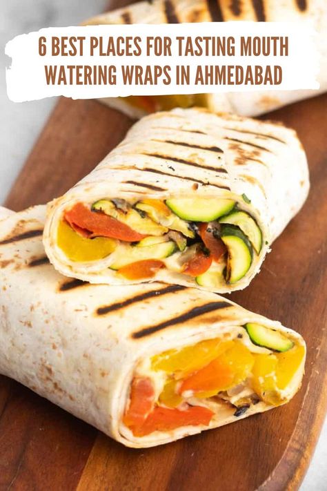 6 Best Places For Tasting Mouth Watering Wraps in Ahmedabad | hungrito Veg Wraps, Vegan Shredded Cheese, Vegetarian Wraps, Veggie Wrap, Veggie Wraps, Vegan Mayonnaise, Low Carb Vegan, Veggie Bowl, Grilled Veggies