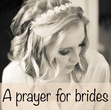 A prayer for brides Wedding Prayers, Inspirational Wedding Quotes, Ceremony Readings, The Graceful Chapter, Night Before Wedding, Wedding Prayer, Wedding Day Quotes, Couple Inspiration, Wedding Day Checklist