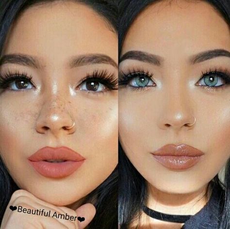 ❤Beautiful Amber❤ Contact Lenses For Brown Eyes, Solotica Lenses, Circle Contact Lenses, Lip Plumpers, Natural Contact Lenses, Natural Color Contacts, Colored Eye Contacts, Blue Eyes Pop, Amazing Eyes