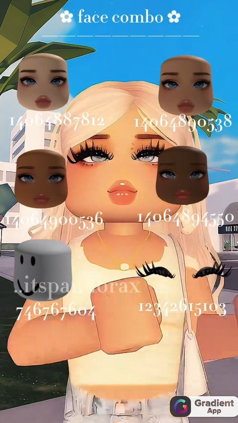 Face Lashes, Fete Emo, Baby Decals, Pic Code, Pale Face, Black Hair Roblox, Bloxburg Decals, Aesthetic Roblox Royale High Outfits, Baddie Outfits Ideas