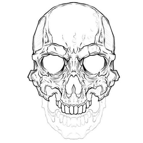 Hotrod Tattoos, Skull Tattoo Ideas, Canvas Tattoo, Skull Stencil, Skull Sketch, Skulls Drawing, Tattoos Designs, Skull Drawing, Alien Art