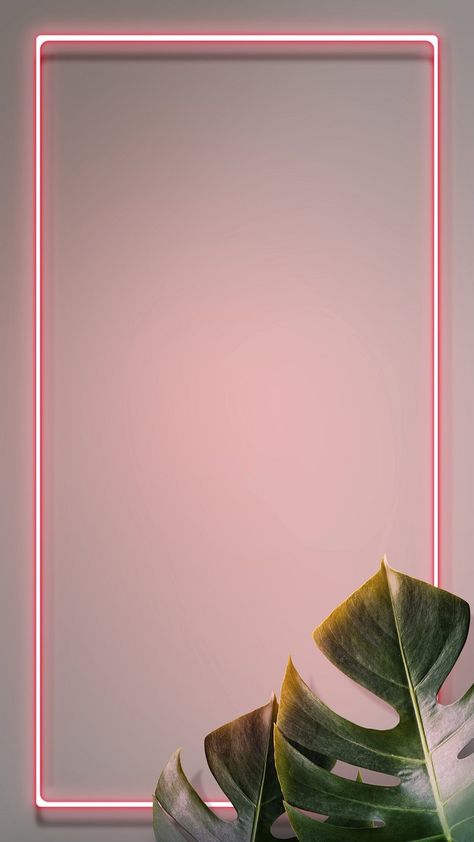 Pink neon frame on a wall | Premium PSD - rawpixel Pink Neon Wallpaper, Neon Frame, Pink Neon Lights, Pink Neon Sign, Story Background, Fig Plant, Gold Wallpaper Background, Neon Rose, Text Story