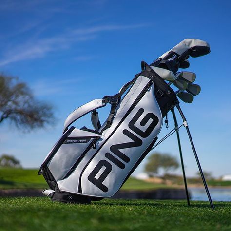 Hoofer Tour Golf Bag - PING Ping Golf Clubs, Ping Golf, Golf Gear, Golf Bag, Golf Cart, Golf Carts, Golf Equipment, Carry Bag, Carry On Bag