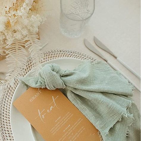 Cloth Napkins Wedding, Dining Place Mats, Woodland Baby Shower Decorations, Table Napkin, Decorative Napkins, Handmade Table Runner, Table Runners Wedding, Party Table Decorations, Tent Wedding