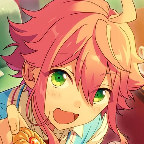 Scene Pfp, Tori Himemiya, Magical Boy, Chat With Friends, Anime Meme, Ensemble Stars, Music Star, 그림 그리기, Pink Hair