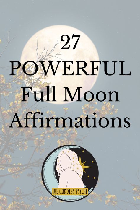 Full Moon Chant, Full Moon Water Affirmations, What To Do During A Full Moon, Full Moon Blessings, Full Moon Affirmations 2023, Blue Moon Affirmations, Moon Water Affirmations, Full Moon Quotes Magic, Full Moon Mantra