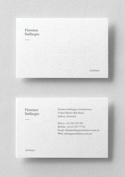 The Grove Byron Bay : Home Decor - Cuba Gallery White Graphic Design Poster, Typography Card Design, Business Card Architecture, Minimal Card Design, Vj Type, Minimal Business Card Design, Business Card Layout, Architecture Business Cards, Magdiel Lopez