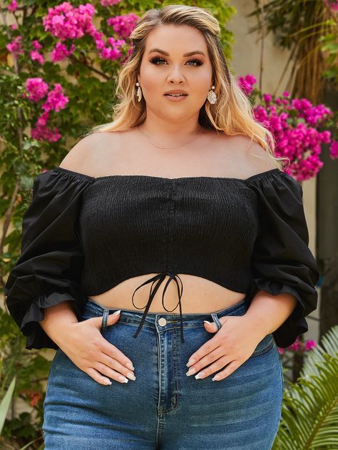 Croped Plus Size, Sarah Rae, Plus Size Crop Tops, Plus Size Party Dresses, Fashion To Figure, Plus Size Beauty, Plus Size Models, Cropped Tops, Plus Size Kleidung